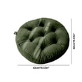 thumbnail image 3 of Summer Savings Clearance! Boovnll Chair Cushions, 16" Soft Comfortable Thicken Non-Slip Velvet Round Outdoor Cushions, Chair Cushion for Outdoor, Indoor, Garden, Patio, Sofa, Couch - Seat Cushion, 3 of 6