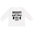 thumbnail image 3 of Inktastic Mississippi Awesome Since 1836 Boys or Girls Long Sleeve Toddler T-Shirt, 3 of 5