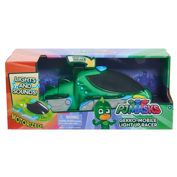 PJ Masks Racer, Gekko-Mobile, Kids Toys for 3 Up, Gifts and Presents - Walmart.com
