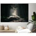 thumbnail image 2 of Giant Art 72x48 Welcome to heaven Fine Art Giant Canvas Print in Green, 2 of 3