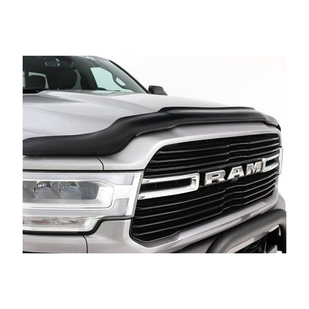 Auto Ventshade [AVS] Bugflector II / Hood Shield | Fits 2019-2024 Ram 2500/3500 (Excludes Sport, Powerwagon & Rebel Hoods), 1 pc. | Dark Smoke-25614