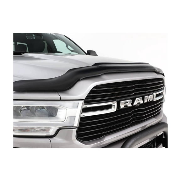 Auto Ventshade [AVS] Bugflector II / Hood Shield | Fits 2019-2024 Ram 2500/3500 (Excludes Sport, Powerwagon & Rebel Hoods), 1 pc. | Dark Smoke-25614