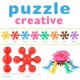 thumbnail image 2 of 60 Piezas Bloques de Construcción Juguetes STEM para Niños Juegos de Discos Educativos Plástico Sólido Entrelazado para Niños y Niñas Preescolares Mayores de 3 Años, Material Seguro Creatividad Rojo Verde Cocina, Decoración y Otros, 2 of 5