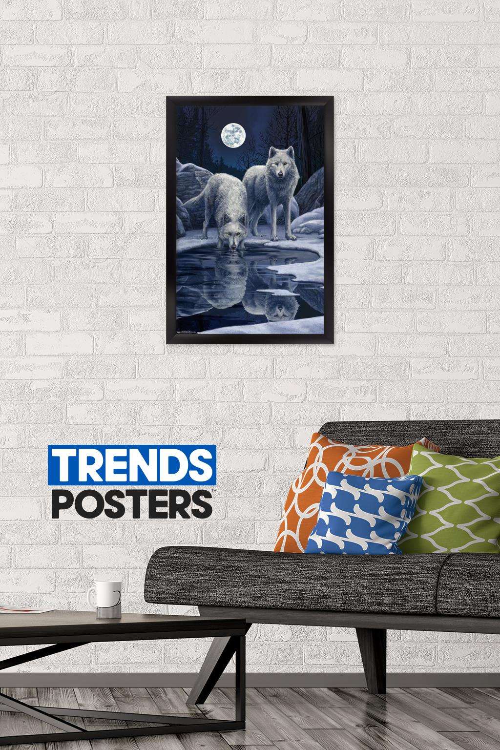 Lisa Parker - Warriors Of Winter Wall Poster, 14.725" x 22.375", Framed