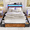 Rustic brown, variant on Satifur Queen Bed Frame with 6 Storage Drawers, Metal Platform Bed Frame with 2-Tier Storage Headboard & LED, Built in Charging Station, Noise-Free, No Box Spring Needed, Rustic Brown