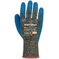 thumbnail image 3 of Portwest A611 Aramid HR Cut Latex Work Gloves Black/Blue, 3X-Large, 3 of 3