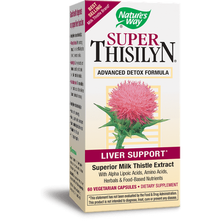 Natures Way Super Thisilyn Advanced Detox Formula Liver Support 60 (Best Way To Detox From Tramadol)