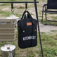 thumbnail image 4 of KCAHPAN Kitchen Utensils Bag Barbecue Cookware Carry Bag Picnics Cookware Storage Bag, 4 of 10