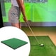thumbnail image 5 of Tapetes de golf para golpear, tapetes de golf, tapetes de golf duraderos para entrenamiento de golf, para juegos de oficina y hogar. 25cmx25cm, 5 of 7
