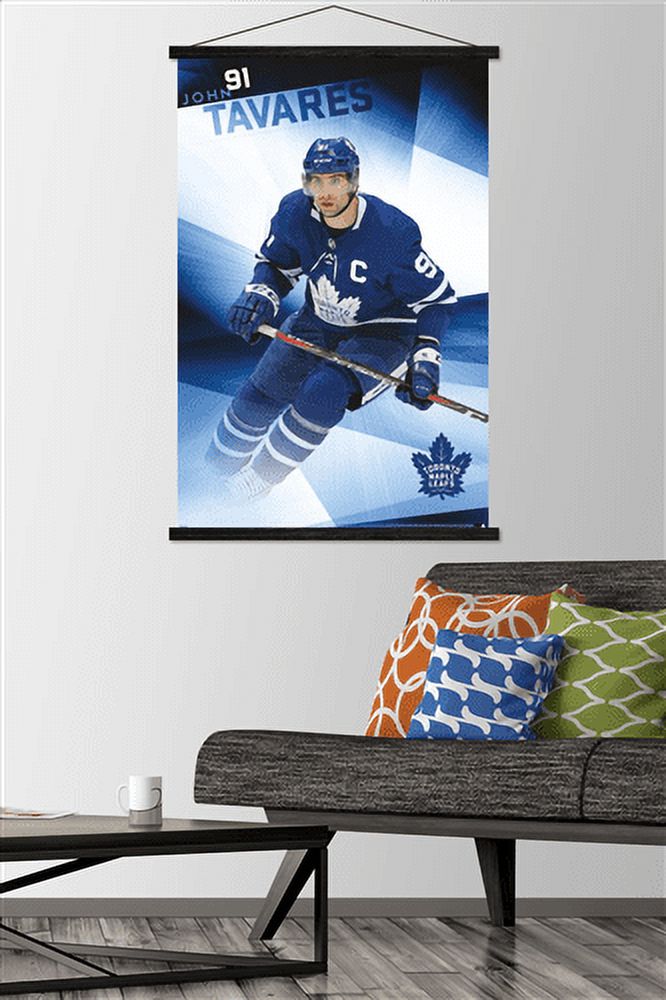 NHL Toronto Maple Leafs - John Tavares 19 Wall Poster with Magnetic Frame, 22.375" x 34"
