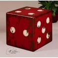 thumbnail image 2 of Uttermost Table d'Appoint en dés Rouge, 2 of 4