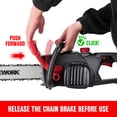 thumbnail image 3 of EWORK 15 Amp 16" Electric Chainsaw with Tool-Less Chain Tensioner Corded Electric Chain Saw with Auto Oiling for Tree Cutting, Pruning, Firewood, 3 of 8