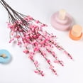 thumbnail image 3 of 4PCS Artificial Plum Blossom, Silk Wintersweet Branches Arrangements for Wedding Office Party Hotel Yard Home DIY Decoration(White)., 3 of 5