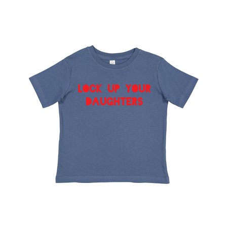 

Inktastic Lock Up Your Daughters Gift Toddler Boy or Toddler Girl T-Shirt