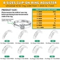 thumbnail image 3 of Ring Sizers for Loose Rings, 14 Pack Invisible Ring Size Adjuster Silicone, Ring Guards Spacer Tightener Resizer Fitter for Women Men, Make Ring Smaller without Resizing Thick Band (Transparent-14Pcs), 3 of 7