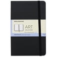 thumbnail image 1 of Cuaderno de bocetos Moleskine Art, tapa dura, tamaño mediano, negro, 88 páginas, 1 of 1