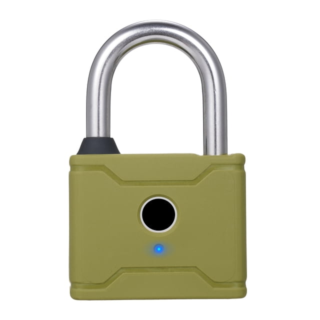 FlyFlise T1006D Smart Fingerprint Padlock Rechargeable Keyless 20 Fingerprints Emergency