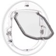 thumbnail image 1 of Hongchun Fashion Pet Dog Window/4 Way Door Cat Small Dog Lockable Clear Round Door Screen Window/Sliding Glass Door/Glass Window, 1 of 5