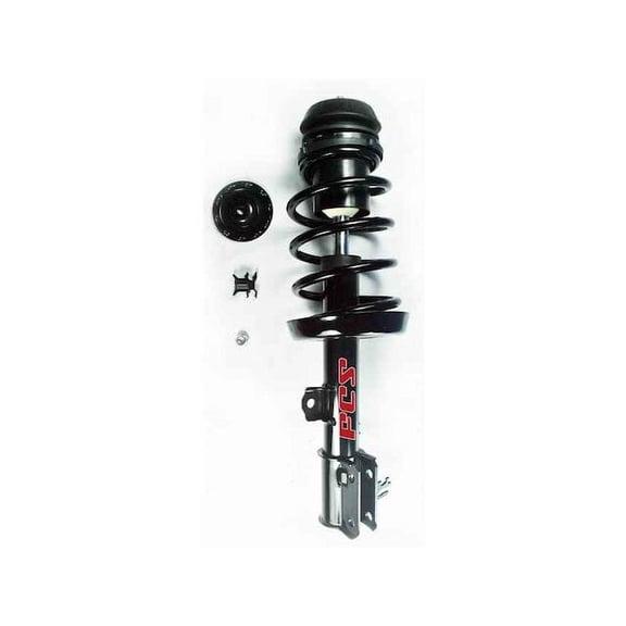 Front Right Strut and Coil Spring Assembly - Compatible with 2001 - 2003 Saturn LW200 2.2L 4-Cylinder 2002