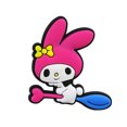 thumbnail image 1 of 2023 amuletos de zapatos de dibujos animados de gatito rosa, amuletos de cocodrilo de diseñador personalizados de personaje amarillo de hello kitt para chicas lindas, 1 of 4