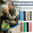 thumbnail image 3 of Notu Portable Waterproof Picnic Mat, Moisture-Proof Camping Ground Mat, Foldable Cushion - Black, 32X31 Inch Size - For Outdoor Picnics, Camping Trips, Beach Days, Backyard, 3 of 3