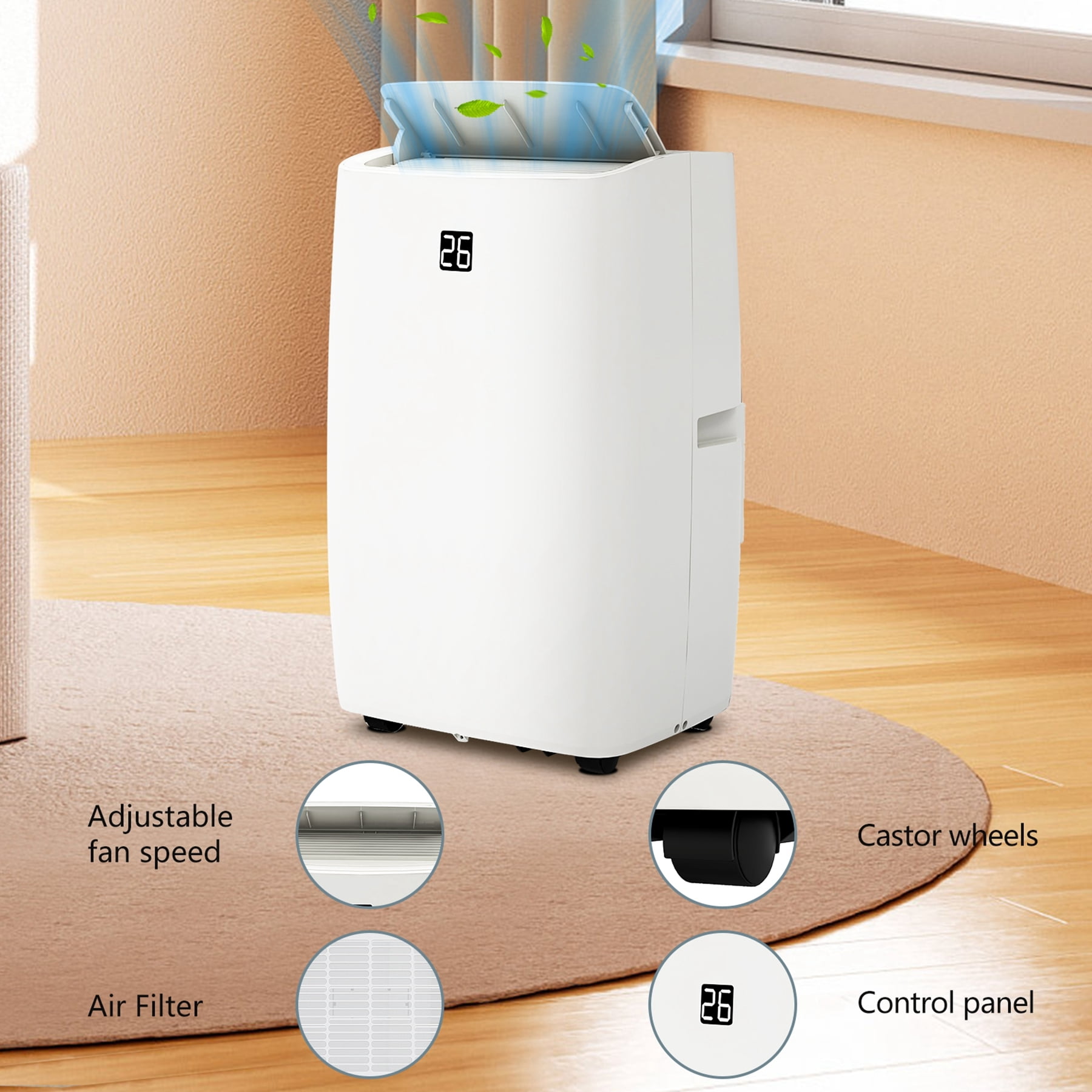 Portable Air Conditioner 12000 BTU ASHRAE
