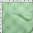thumbnail image 4 of oneOone Georgette Viscose Green Fabric Geometric Craft Projects Decor Fabric Printed By The Yard 42 Inch Wide, 4 of 4