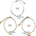 thumbnail image 2 of Kit de Tres Pulseras Estrella Corazones y Elefante Acero Inoxidable Horoz WH64, 2 of 5