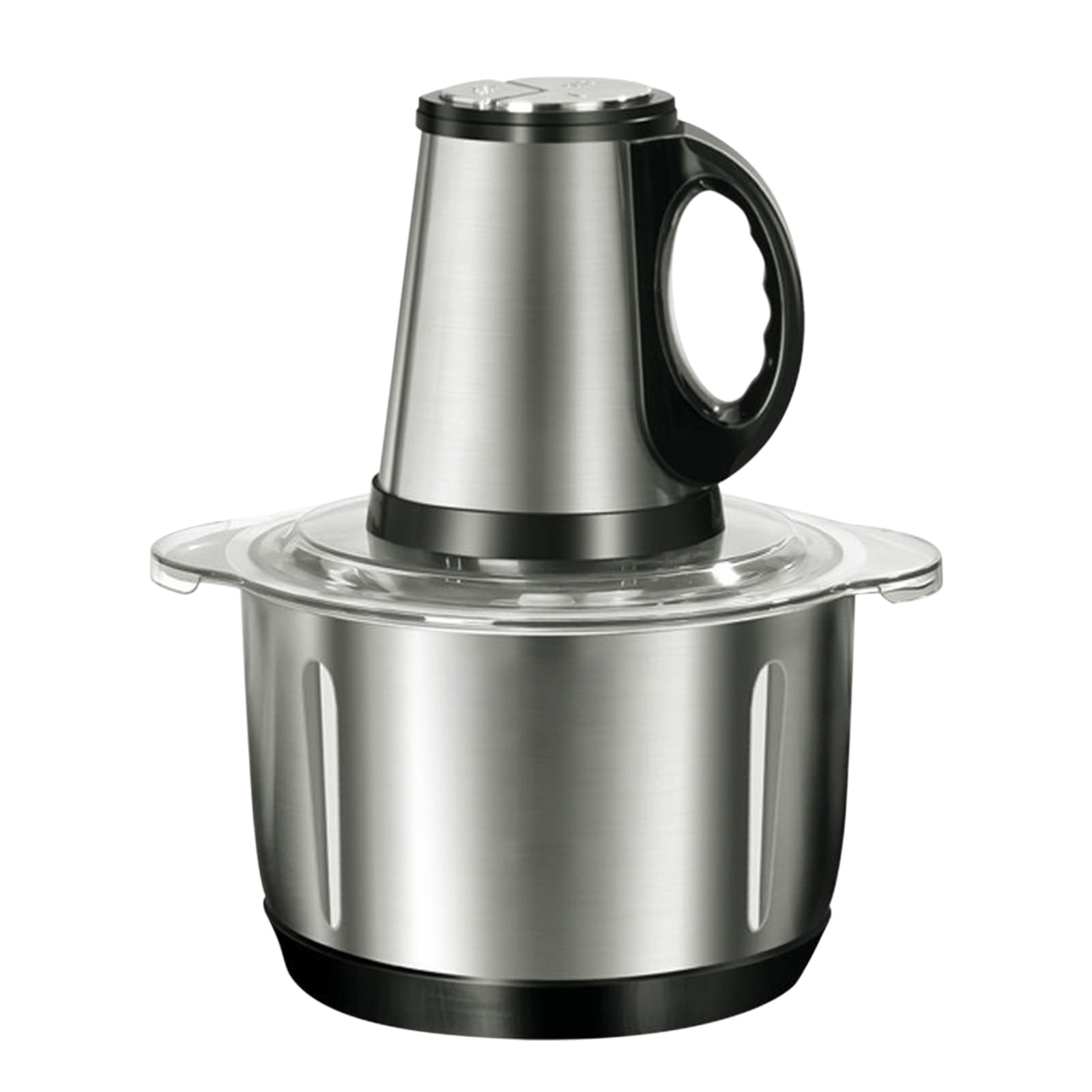 SATRINO Food Processors, Electric Food Chopper with Meat Grinder & Vegetable Chopper - with Powerful 450W Copper Motor - Includes 2 Sets of Bi-Level Blades for Fruits/Meat/Nuts