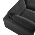 thumbnail image 6 of Rustic Manor Saniyah Charcoal Linen Sofa Chaise, 6 of 9