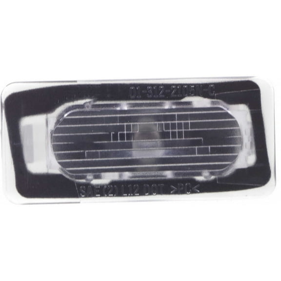 For Toyota Corolla License Light Assembly 2014 15 16 17 18 2019 Driver OR Passenger Side | Single Piece | CAPA | TO2870104 | 81270-02250