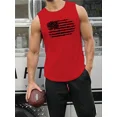 thumbnail image 5 of Ropa deportiva de gimnasio para hombre, camiseta sin mangas con estampado Y2k, camiseta de baloncesto transpirable sin mangas para exteriores, verano, secado rápido, moda, ocio, FNAF, 5 of 5