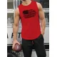 thumbnail image 5 of Ropa deportiva de gimnasio para hombre, camiseta sin mangas con estampado Y2k, camiseta de baloncesto transpirable sin mangas para exteriores, verano, secado rápido, moda, ocio, FNAF, 5 of 5