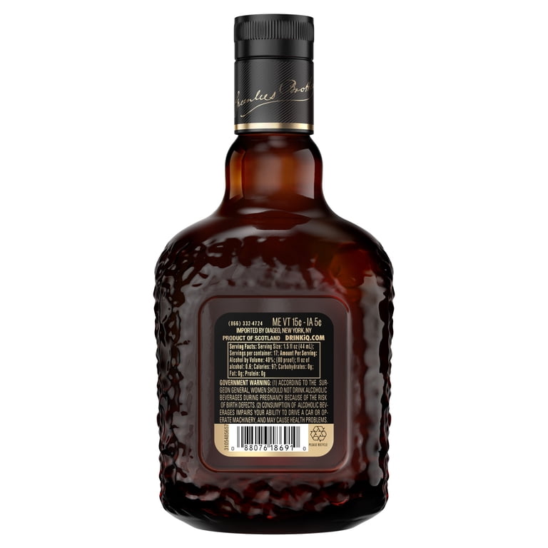 Grand Old Parr Blended Scotch Whisky, 750 mL, Glass Bottle