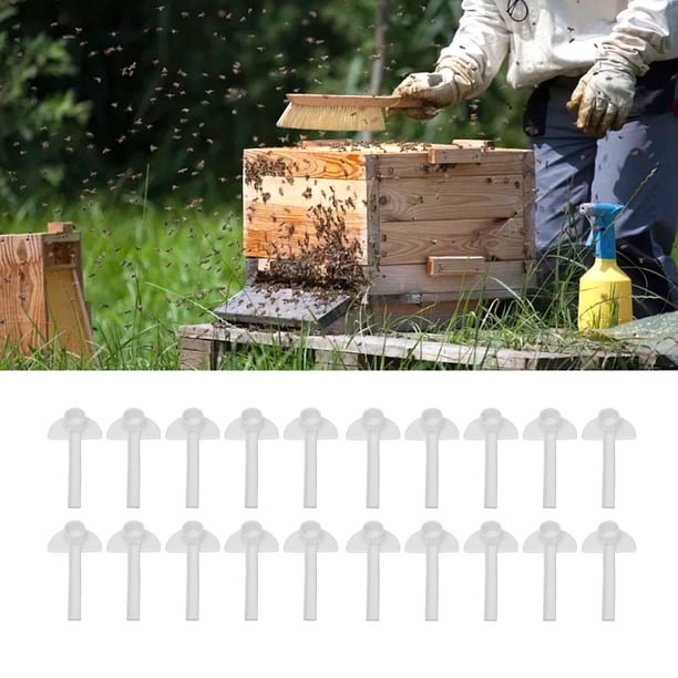 Alimentador De Agua De Abeja De Plástico, Herramientas De Apicultura De Gran Funcionalidad, Uso Seguro, Conveniente Para Herramienta De Apicultura