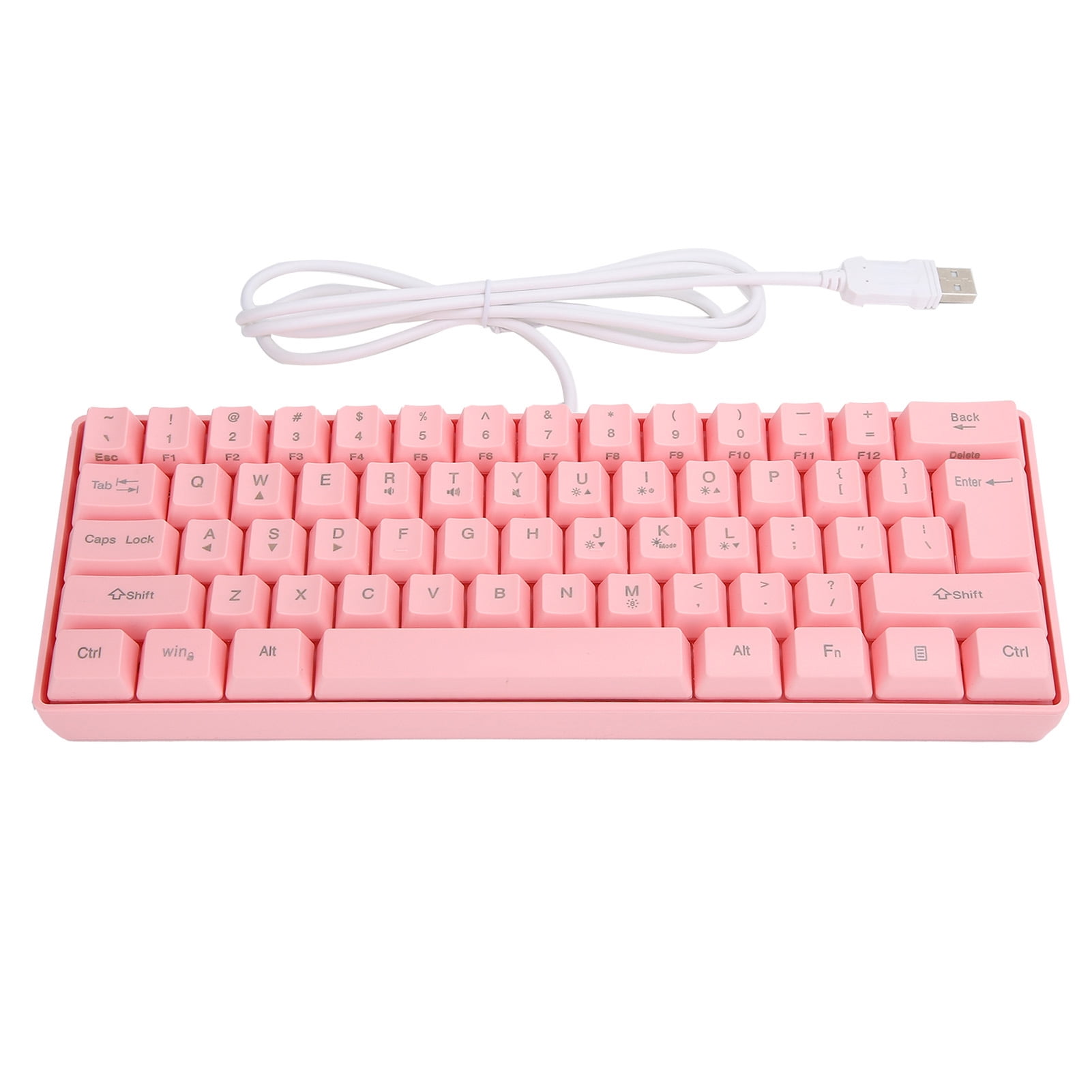 USB Keyboard,V700 RGB Backlit Keyboard Mechanical Keyboard Wired Keyboard Ultra Responsive
