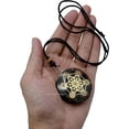 thumbnail image 4 of Shungite Orgonite Chakra Metatron Cube Pendant Necklace for Men Women, 4 of 5