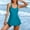 Mint Green, variant on Ayolanni Separate Women Swimsuits for 2025 Black Padded Modest Tankini Solid Two-Piece Sets Swimsuit Sets for Girls L