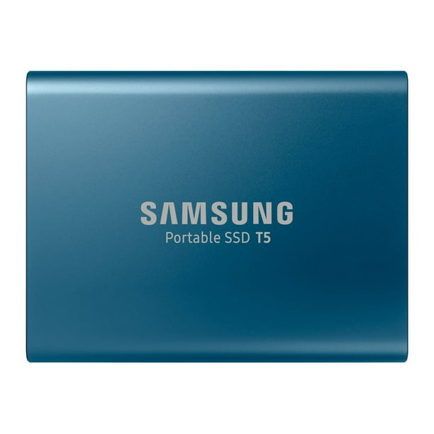 Samsung MU-PA500 T5 - SSD - Crypté - 500 GB - Externe (portable) - USB 3.1 Gen 2 (Connecteur USB-C) - 256-bit AES - pour Chromebook Pro XE510C25I; Ordinateur portable 9 900X3TI, 900X5TI; 9 Stylo Np930qaaa; 9 Pro 940X3NI