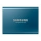 Samsung MU-PA500 T5 - SSD - Crypté - 500 GB - Externe (portable) - USB 3.1 Gen 2 (Connecteur USB-C) - 256-bit AES - pour Chromebook Pro XE510C25I; Ordinateur portable 9 900X3TI, 900X5TI; 9 Stylo Np930qaaa; 9 Pro 940X3NI – image 1 sur 9