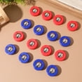 thumbnail image 3 of 16 Pcs Rondelles Coulissantes de Table pour Fête d'Enfants, Jeu de Soccer de Table, Perles Roulantes, Rouleaux à Friser, 3 of 5