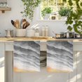 thumbnail image 4 of Grey Beach Coastal Kitchen Towels Set of 3, Summer Nautical Seaside Ocean Ombre Absorbent Dish Towels for Kitchen, Microfiber Hand Towel, Quick Drying Tea Towel for Cleaning Decorative Dishcloths, 4 of 7
