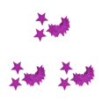 thumbnail image 4 of Yuarrent 1 Juego de decoraciones para fiestas, interesante, delicado, pequeño, colgante, interior, hogar, estrellas, accesorios de estrellas para diseño Type1 NO1 Yuarrent CBP333476, 4 of 6