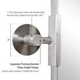 thumbnail image 3 of ANDY STAR 22 x 34 Inch Rectangular Tilting Vanity Mirror, Brushed Nickel, 3 of 8