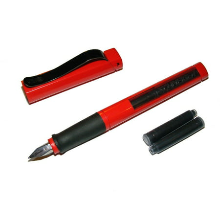 Canvas Print Schneider Base Fountain Pen Schneider Red Ink Pen Stretched Canvas 10 x (10 Best Fountain Pens)