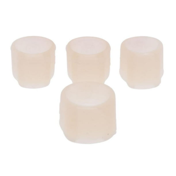 4 piezas de protector de dedo pulgar de silicona Guzheng, accesorios para instrumentos de cuerda. Izquierda m