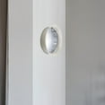 thumbnail image 4 of Espejo convexo de esquina versátil de 11,02 pulgadas, gran angular, nórdico, decorativo para blanco lechoso, 4 of 7
