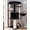 Smoky gray, variant on Multi-Level Cat Tree with Sisal Scratching Posts, Cat Condo Featuring Cave, Large Perch, Hanging Basket, and Scratching Ramp in Dark Gray