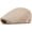 Khaki, variant on Minzimin Mens Mesh Newsboy Hat Breathable Summer Flat Cap Beret Gatsby Ivy Driving Hat Adjustable Golf Cap