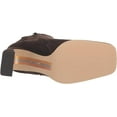 thumbnail image 4 of Sam Edelman Irie Chocolate Brown Squared Toe Block Heeled Fashion Ankle Booties (Chocolate Brown, 9), 4 of 6